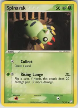 Pokemon TCG Spinarak Common Team Rocket Returns 78/109 - Image 1