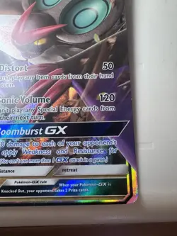 Pokemon Noivern GX 99/147 Burning Shadows Ultra Rare Holo TCG NM - Image 5