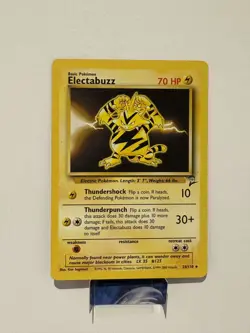 Pokemon TCG Electabuzz Base Set 2 24/130 Regular Unlimited Rare LP - Image 1