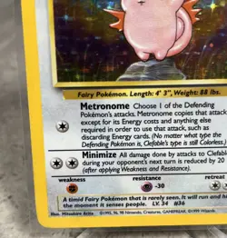 MP Clefable 1/64 Jungle Set Holo Rare Pokemon Card Nintendo Pokemon TCG WOTC - Image 4