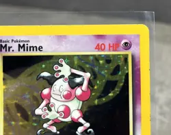 Mr. Mime Holo 6/64 - Jungle Set Unlimited - Rare Vintage - WOTC Pokemon Card - Image 3