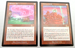 MTG Urza’s Legacy Rare Cards (x2 NM) Memory Jar + Defense Grid Magic Gathering - Image 2