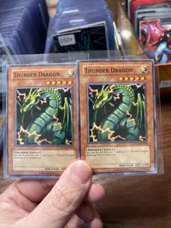Yu-Gi-Oh! Thunder Dragon RP01-EN040 Common Card 2024 Reprint NM Condition - Image 1