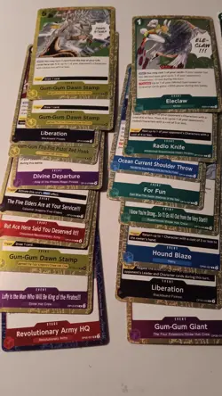 One Piece CCG Jolly Roger /Foil / Rare/ Super Rare/ Promo Game Card Lot 100+ - Image 2