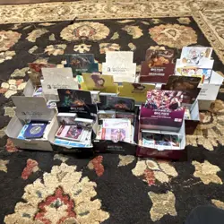 150 Bulk lot of common/uncommon cards for One piece all sets in photo - Image 1
