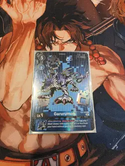 Garurumon EX1-015 Alt Alternate Art Digimon Card - Image 1