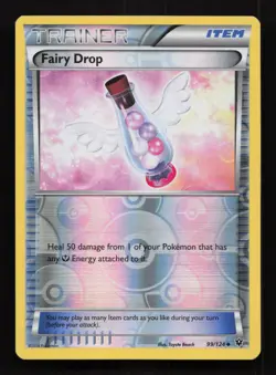 Fairy Drop 99/124 Reverse Holo Fates Collide Pokemon TCG - Image 1