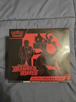 Pokemon TCG Destined Rivals Elite Trainer Box ETB Factory Sealed Brand New - Image 1