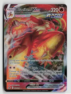 Pokemon - Blaziken VMAX - 021/198 SWSH06: Chilling Reign - Ultra Rare - NM - Image 1