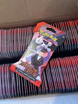 Case Pokemon TCG Destined Rivals Sleeved Booster Packs 144 Packs - Image 1