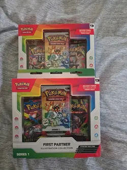 Pokemon TCG - First Partner Illustration Collection Box Series 1 -Sealed Lot 2 - Image 1