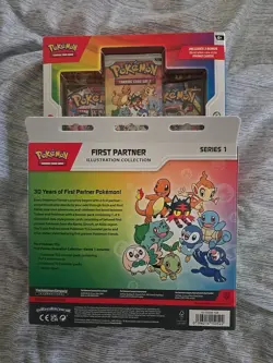 Pokemon TCG - First Partner Illustration Collection Box Series 1 -Sealed Lot 2 - Image 2