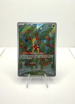 Pokemon TCG Shuckle 136/132 Me01 Mega Evolution Holo - Image 1
