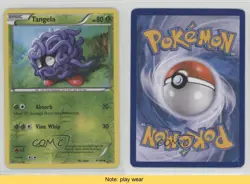 Tangela Reverse Foil Pokemon XY Primal Clash #4 READ 2f4 - Image 3