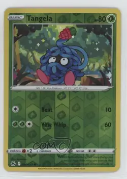 Tangela Reverse Foil Pokemon Sword & Shield Crown Zenith #004 - Image 1