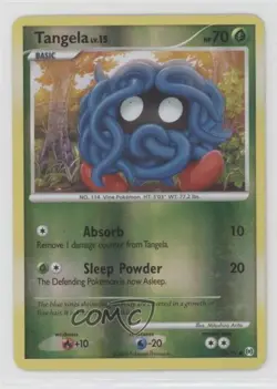 Tangela Reverse Foil Pokemon Platinum Arceus #76 2009 - Image 1