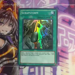 1X SCRAPSTORM DREV-EN048 SUPER NEAR MINT YUGIOH - Image 1