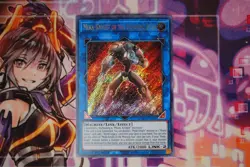 1X MEKK-KNIGHT OF THE MORNING STAR CYHO-EN045 SECRET 1ST NEAR MINT YUGIOH - Image 1