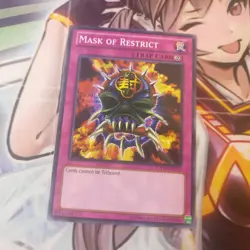 1X MASK OF RESTRICT LCYW-EN179 COMMON YUGIOH - Image 5
