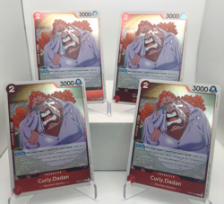 Curly Dadan Playset - OP07-004 x4 - 500 Years in the Future - One Piece TCG - Image 1