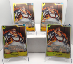 Curly Dadan Playset - ST13-004 x4 - Starter Deck 13 - One Piece TCG - Image 1