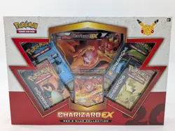 Auction #2 Pokemon TCG: Charizard-EX Red & Blue Collection Box SEALED - Image 1