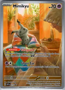 Mimikyu SVP 075 SV: Scarlet & Violet Promo Cards - Pokemon Card - NM - Image 1