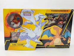 Pokemon TCG: Reshiram & Charizard-GX Figure Collection Box Sealed - Image 1