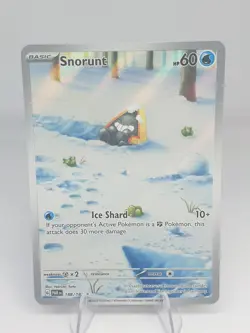 SNORUNT 188/182 ILLUSTRATION RARE PARADOX RIFT POKEMON Card NM - Image 3