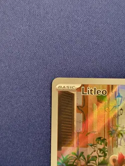 Pokemon TCG Litleo 139/132 Me01: Mega Evolution Holo Illustration Rare Near Mint - Image 3