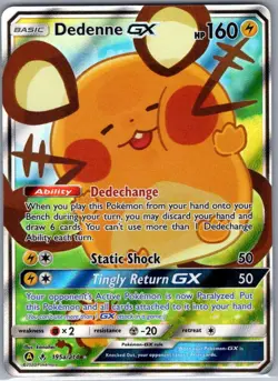 Dedenne GX 195a/214 Alternate Art Promos - Pokemon Card - NM - Image 1