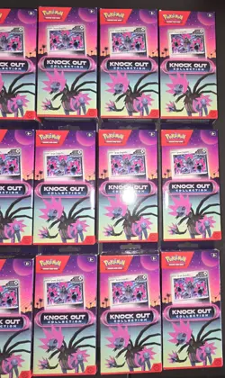 POKEMON TCG KNOCKOUT COLLECTION LOT OF 15 NEW FACTORY SEALED IRON JUGULIS - Image 1