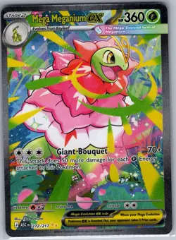 Mega Meganium ex 272/217 SIR ME: Ascended Heroes - Pokemon Card - NM - Image 1