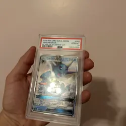 2018 POKEMON JAPANESE SUN & MOON EEVEE GX STARTER SET #007 VAPOREON GX PSA 10 - Image 3