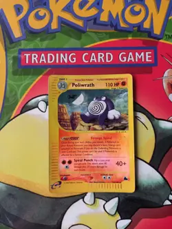 Poliwrath 26/144 Reverse Holo Rare Skyridge Pokemon Card - Image 1