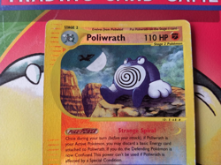 Poliwrath 26/144 Reverse Holo Rare Skyridge Pokemon Card - Image 3