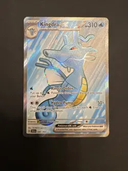 Pokemon Kingdra EX 080/064 Holo Ultra Rare Full Art Shrouded Fable Nm - Image 2