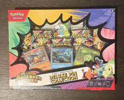 Pokemon TCG Mega Evolution Ascended Heroes First Partners Deluxe Pin Collection - Image 1
