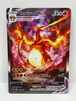 Pokemon TCG Charizard UPC Charizard VMAX Black Star Promo SWSH261 - Image 1