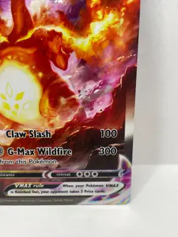 Pokemon TCG Charizard UPC Charizard VMAX Black Star Promo SWSH261 - Image 4