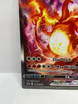 Pokemon TCG Charizard UPC Charizard VMAX Black Star Promo SWSH261 - Image 5