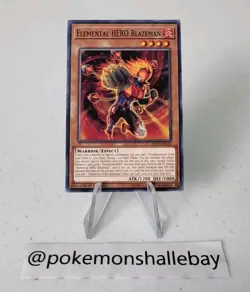 Elemental HERO Blazeman - LEHD-ENA16 *NM* 1st Edition Common Yugioh Card - Image 1
