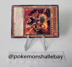 Elemental HERO Blazeman - LEHD-ENA16 *NM* 1st Edition Common Yugioh Card - Image 2