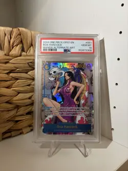 ONE PIECE TCG PSA 10 BOA HANCOCK OP07-051 SR - 2024 ENG ENG ENGLISH MANGA - Image 1