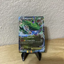 2015 Pokemon XY - Roaring Skies Rayquaza EX #60 MP - Image 1