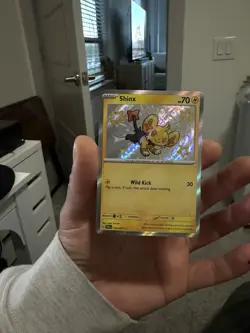 Shinx 135/091 - Pokemon Paldean Fates Shiny Rare Card NM - Image 1