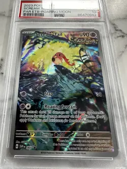 2023 POKEMON PARADOX RIFT ETB PROMO SVP #065 SCREAM TAIL PSA 10 - Image 2