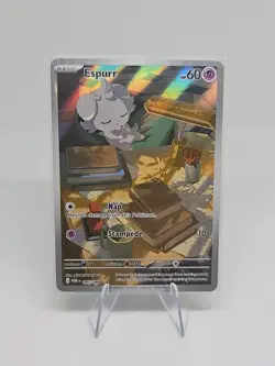 Espurr 095/088 – Perfect Order Illustration Rare Holo Pokemon Card NM/M - Image 1