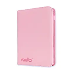 Vault X - 9-Pocket Exo-Tec® Zip Binder / Card Case - Just Pink - Image 1