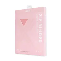 Vault X - 9-Pocket Exo-Tec® Zip Binder / Card Case - Just Pink - Image 2